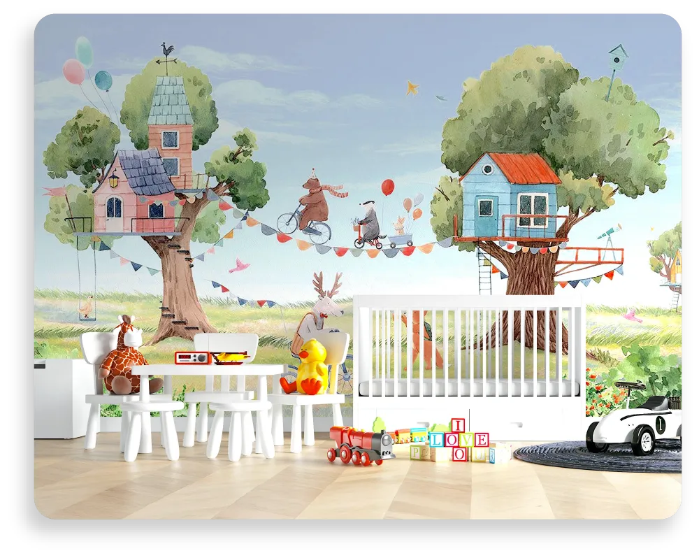 Treehouse Wallpaper